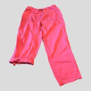 Convertible Pants/Capris Liz Claiborne Size 16W Pink